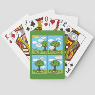 It's on Me... Comic Playing Cards