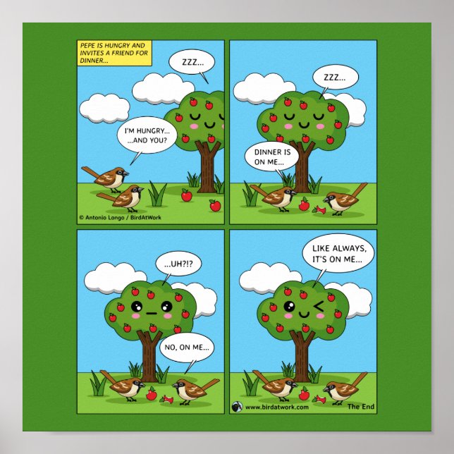 It's on Me... Comic Poster (Front)