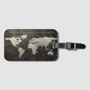 It's On My List Luggage Tag
