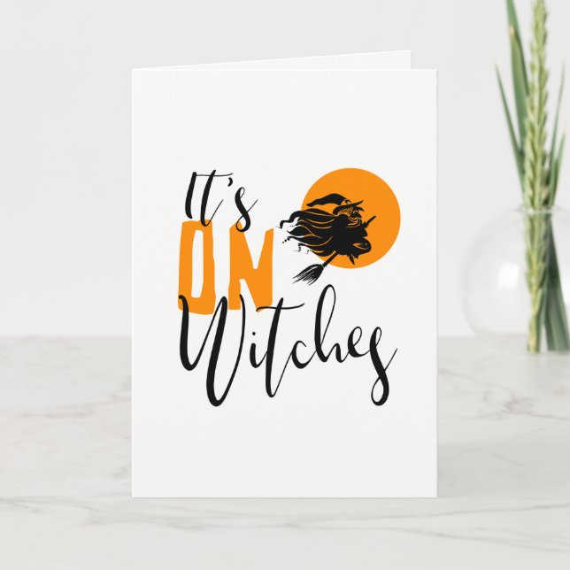 It's On Witches ID442 Card (Front)