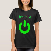 "It's On!" Women's Basic Dark T-Shirt