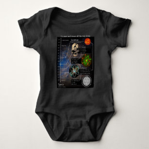 It's Ones and Zeroes All the Way Down Baby Bodysuit