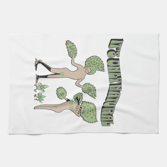 It's Only Natural Tea Towel (Horizontal)