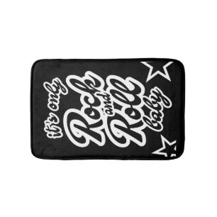 Its Only Rock and roll Baby Bath Mat