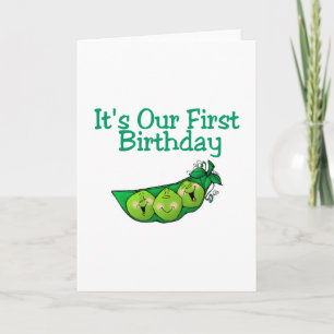 It's Our First Birthday (2) Card
