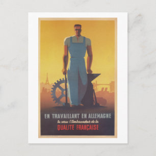 It's our flag. Fight for it. Work_Propaganda Poste Postcard