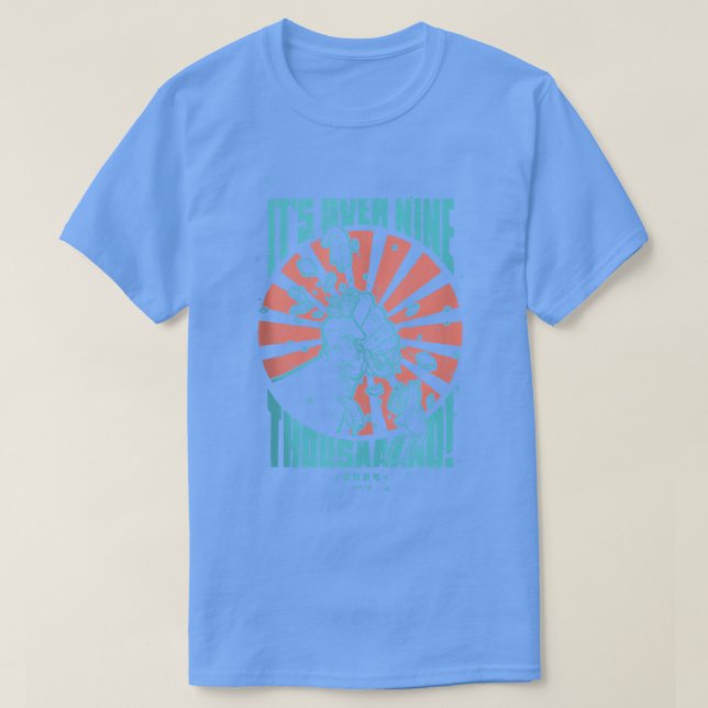 It's Over 9000 Summer Edition  T-Shirt (Design Front)