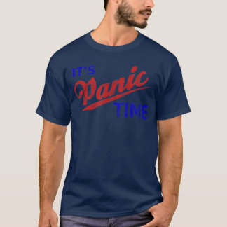 Its Panicime Retro Cool Panic Remain Calm Funny Pa T-Shirt
