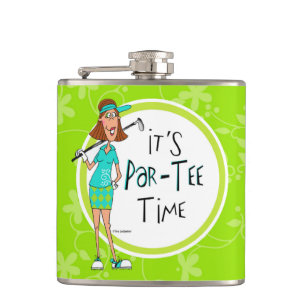 It's Par-Tee time with a new look Hip Flask