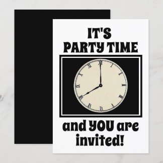 It's Party Time Invitation