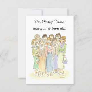 It's party time my friends Invitation