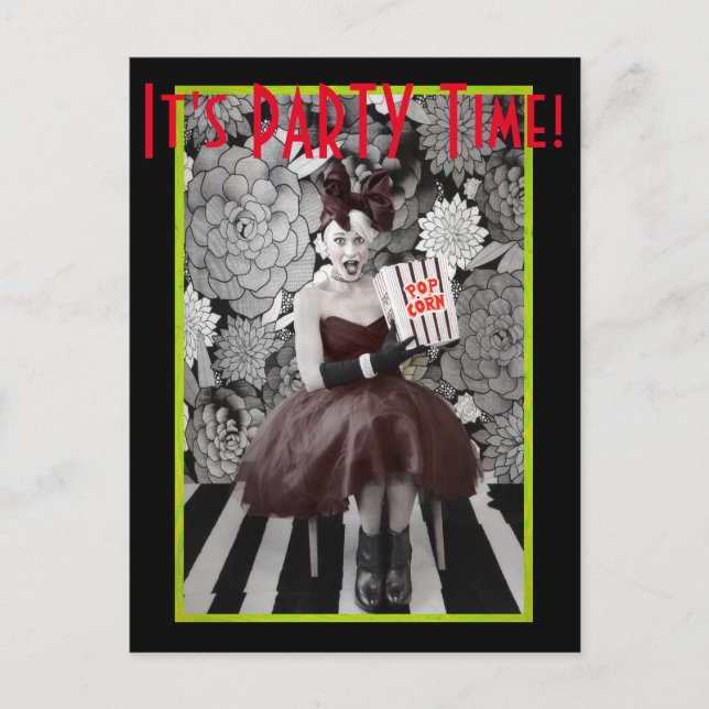 It's PARTY Time! Postcard (Front)