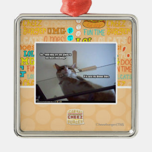 It's past my dinner time metal tree decoration