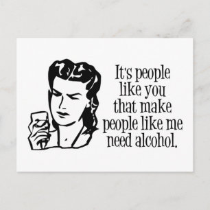 It's People Like You... Postcard