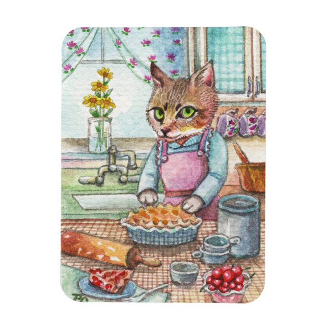 It's Pie Time Magnet (Vertical)