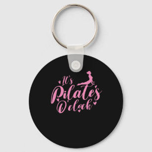 It's Pilates O'clock Powerhouse Körper Yoga Key Ring