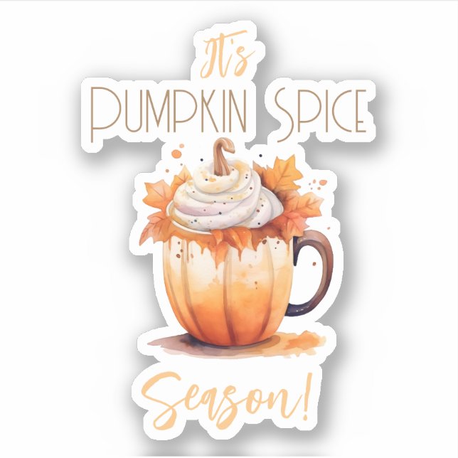 It's Pumpkin Spice Season Card (Front)