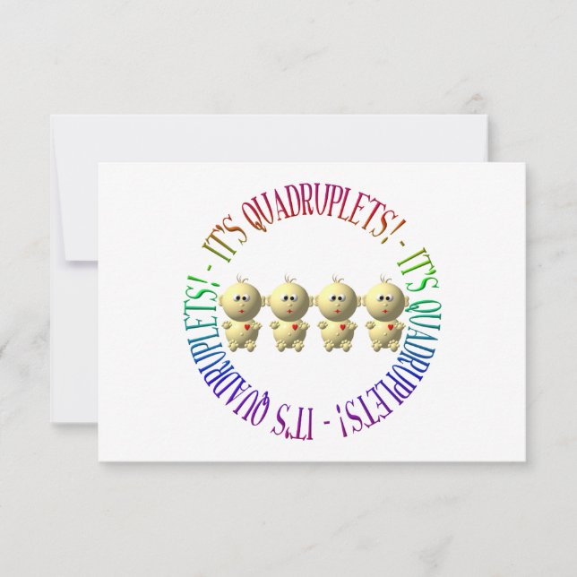 It's quadruplets! (Front)