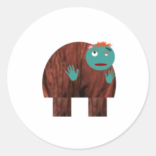 It's Quasizombie Classic Round Sticker