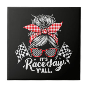 It's Race Day Y'all Racing Tile