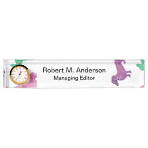 It's Raining Dachshunds Nameplate