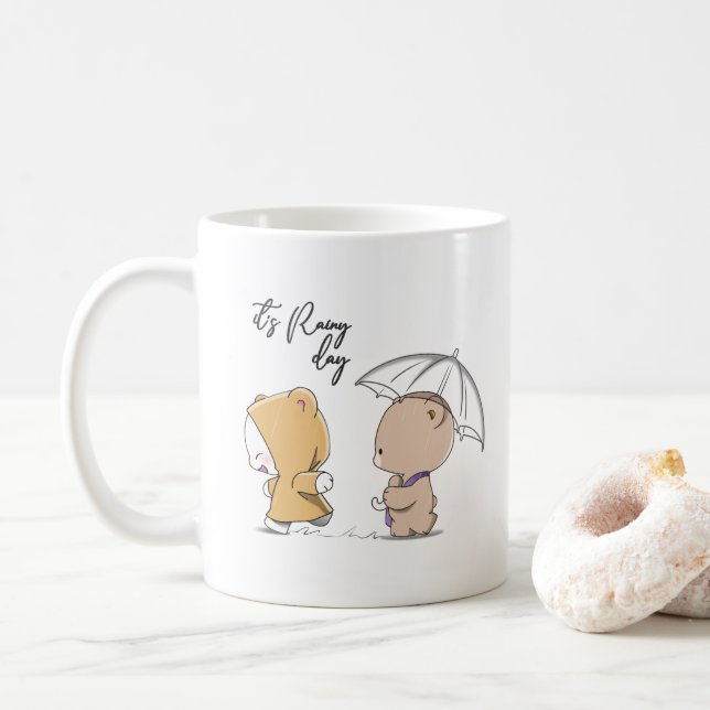 It's rainy day | 11# Classic Mug (With Donut)