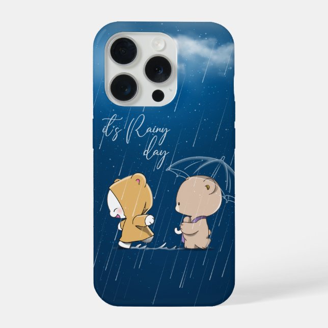 It's rainy day |  iPhone case (Back)