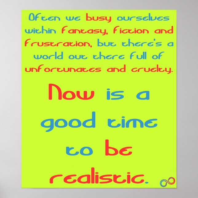 it's real poster (Front)