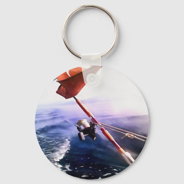 It's Reel - Gone Fishing Key Ring (Front)