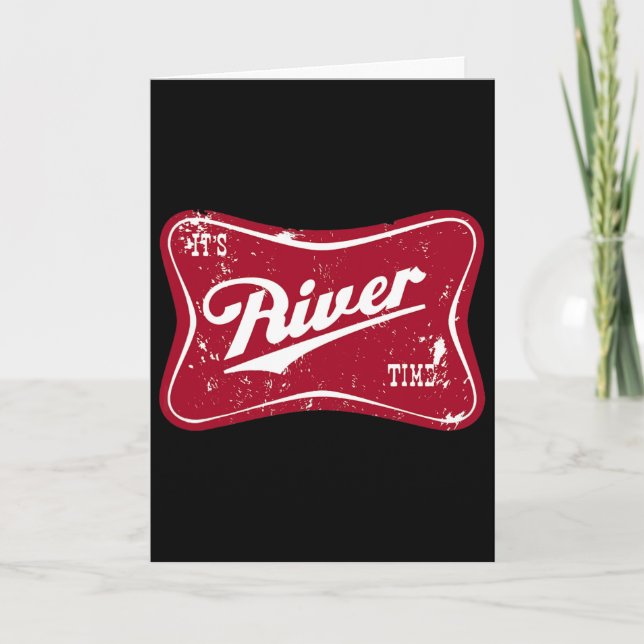 It's River Time  Card (Front)