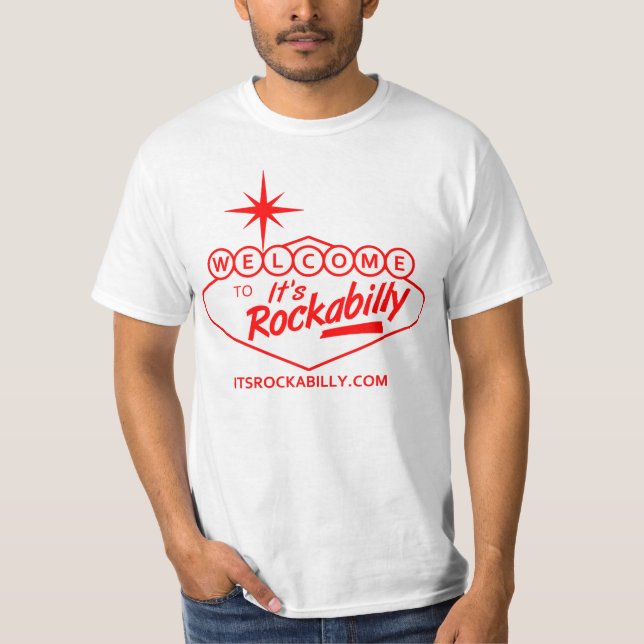 It's Rockabilly Logo T-Shirt (Front)