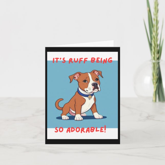 Its Ruff  Card (Front)