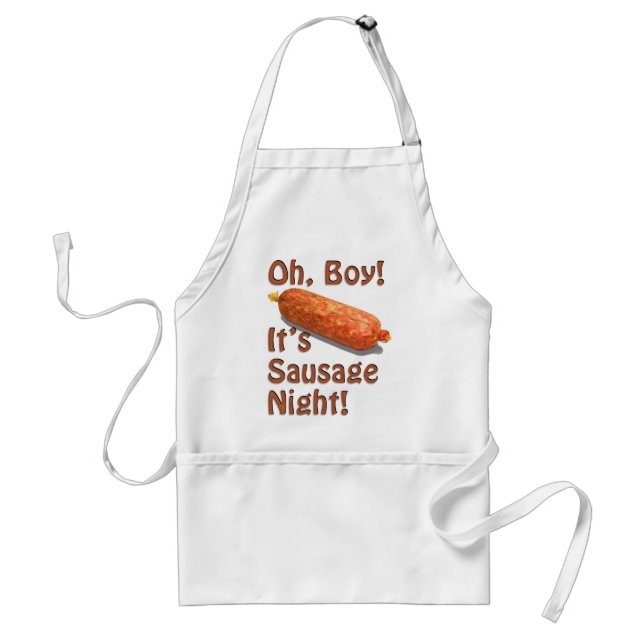 It's Sausage Night! Standard Apron (Front)