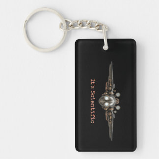 It's Scientific Dual Acrylic Keychain