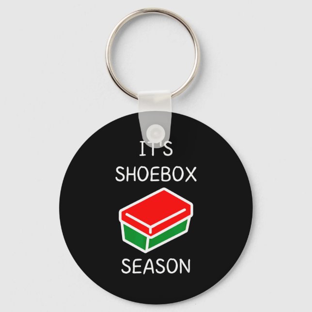 It's Scute Ss Cute Ssbox Season - Christmas Child  Key Ring (Front)