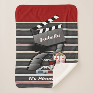 It's Showtime Cinema Sherpa Blanket