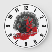 It's Showtime! Large Clock