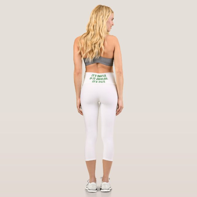 It's simple capri leggings (Back)