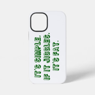 It's simple iPhone 12 mini case
