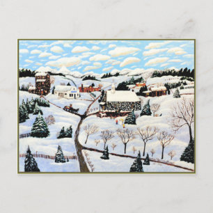 It's Snowing Postcard
