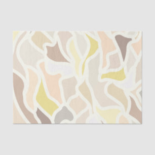 Its So Ivory Geometric Abstract Pattern  Tissue Paper