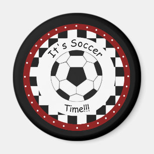 It's Soccer Time! Magnet