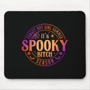It's Spooky Season Fun Witch Halloween Tee Mouse Mat