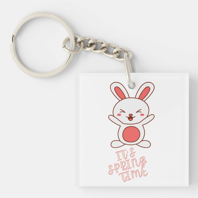 It's Spring Time                 Key Ring (Front)