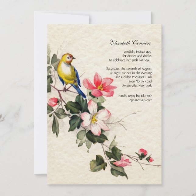 It's Springtime Invitation (Front)