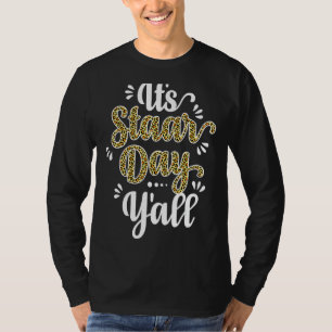 It's Staar Day Y'all Test Day Leopard For Teacher T-Shirt
