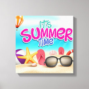 It's Summer Time Canvas Print
