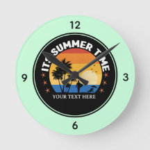 It's Summer Time Tropical Sunset Design