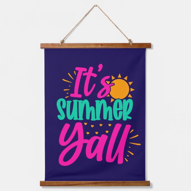 It's Summer Y'all-54808 Hanging Tapestry (Front)