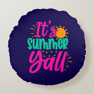 It's Summer Y'all-54808 Round Cushion